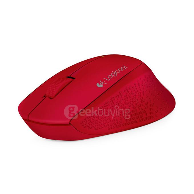 Logitech M280 2.4G Wireless Mouse for Windows Vista Mac OS - Red