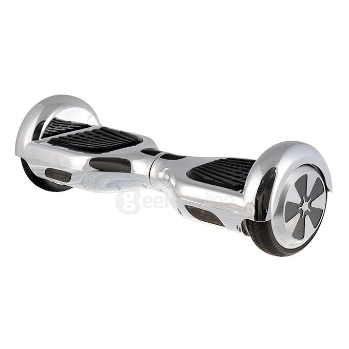 4400MAH Dual Wheels Self Balancing Electric Scooter Drifting Board - Silver