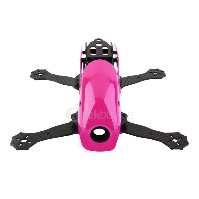 RoboCat 270mm Carbon Fiber Frame Kit for FPV Quadcopters - Pink
