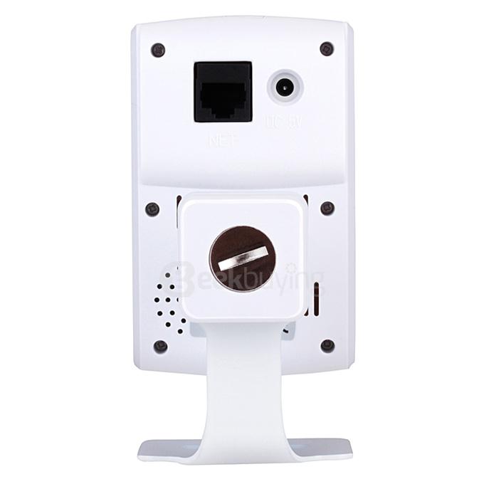 ESCAM QF502 P2P HD Smart Wifi IP Camera with 2.8mm Fixed Lens IR Surveillance Camera with Dual IR-CUT Filter - UK Plug