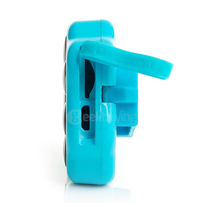 Reachfar RF-V30 IP66 Multifunctional Wi-Fi GPS Tracker Dog Cat Pet Tracker Long Standby Timer Electric Fence - Blue