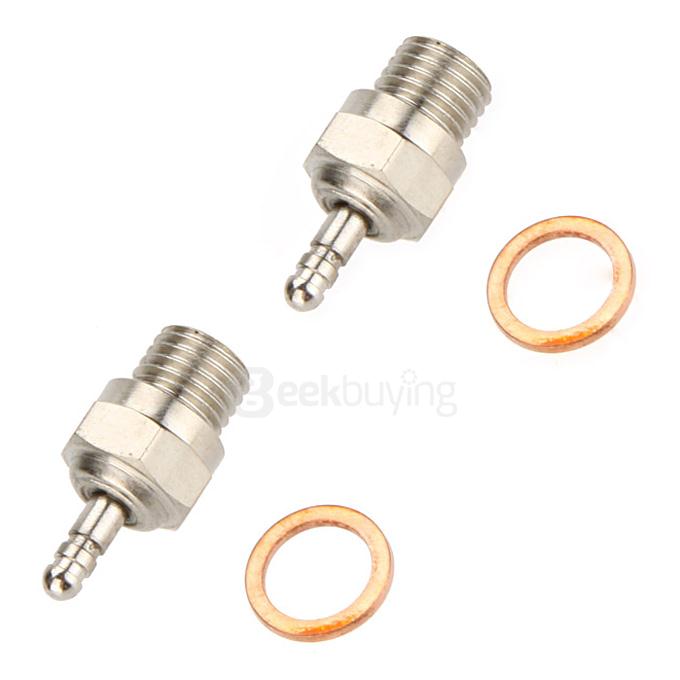 2 Pcs Original HSP N3 N4 Glow Plug Spark Plug 70117 for RC Cars