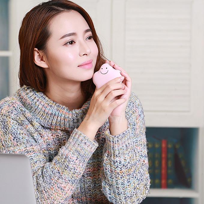 Lucky Star 3600mAh Power Bank Hand Warmer - Pink