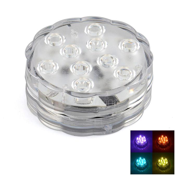 Makibes E-shine ES-001 Colorful LED Light Lamp Waterproof with Remote Controller - White