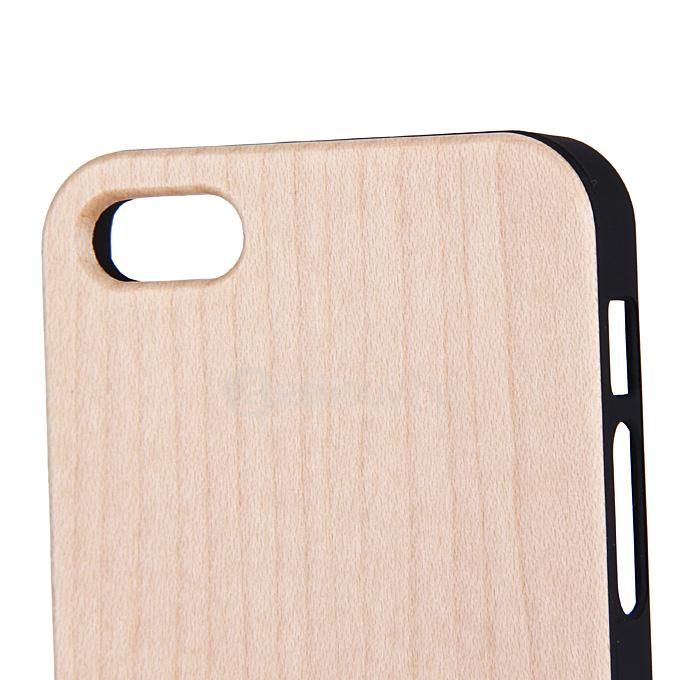 QI Wireless Charging Receiver Simple Designed for Apple iPhone 5 iPhone 5S - Maple