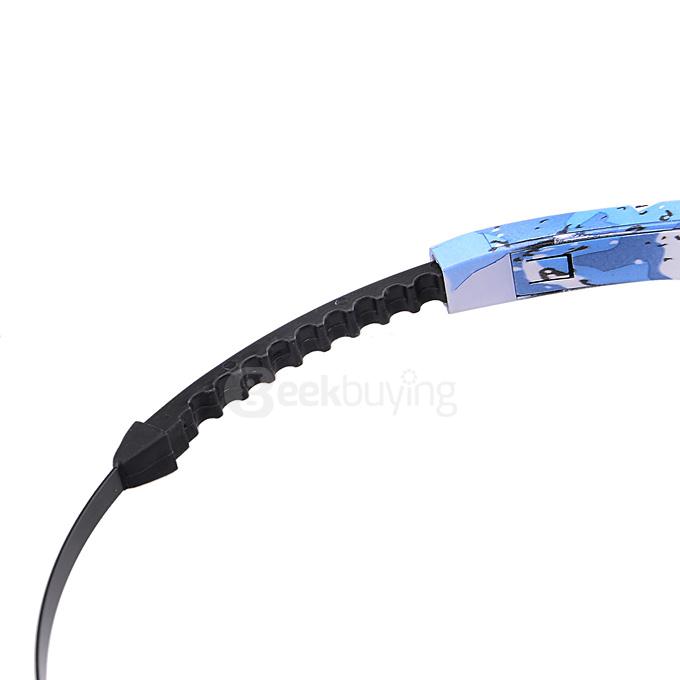 BTH-068 UK Plug Wireless USB Bluetooth Headphones Music Gaming Headset with Microphone for PS3 - Black + Blue