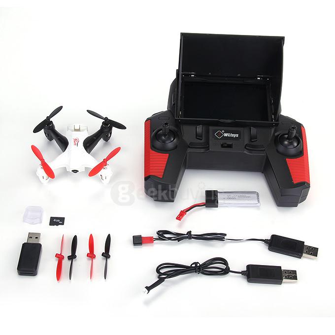 WLtoys Q242G Mini 5.8G FPV With 2.0MP Camera 2.4G 4CH 6Axis RC Quadcopter RTF