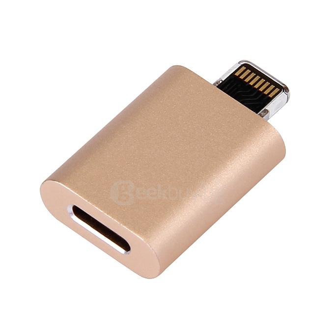 SNAP Adapter Cable Magnetic Adapter USB Charger Charging Cable Adapter For Apple iPhone 5s 6 6s Plus - Gold