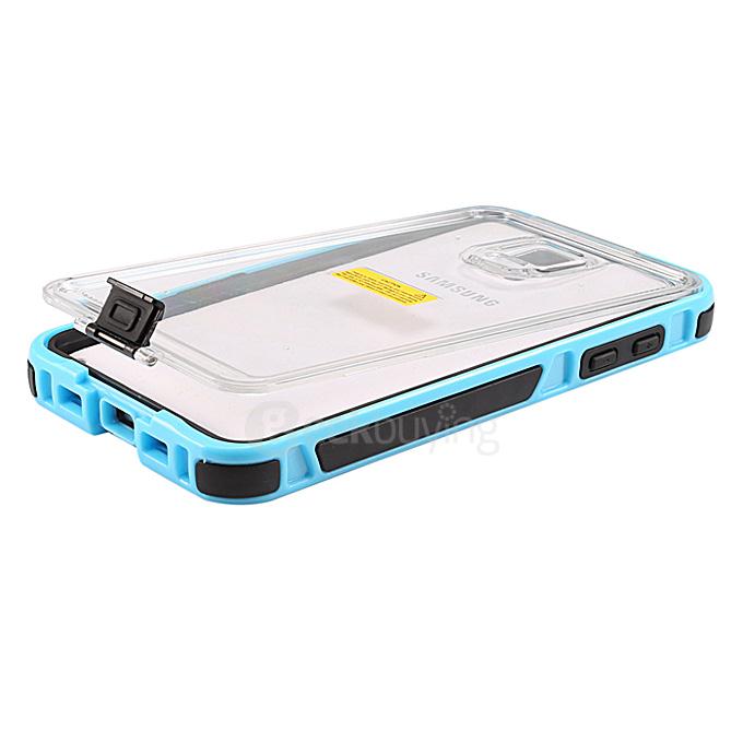 IP68 Protective Case Swimming Waterproof Shockproof Phone Case Cover For Samsung Galaxy Note 4 N9100 - Azure