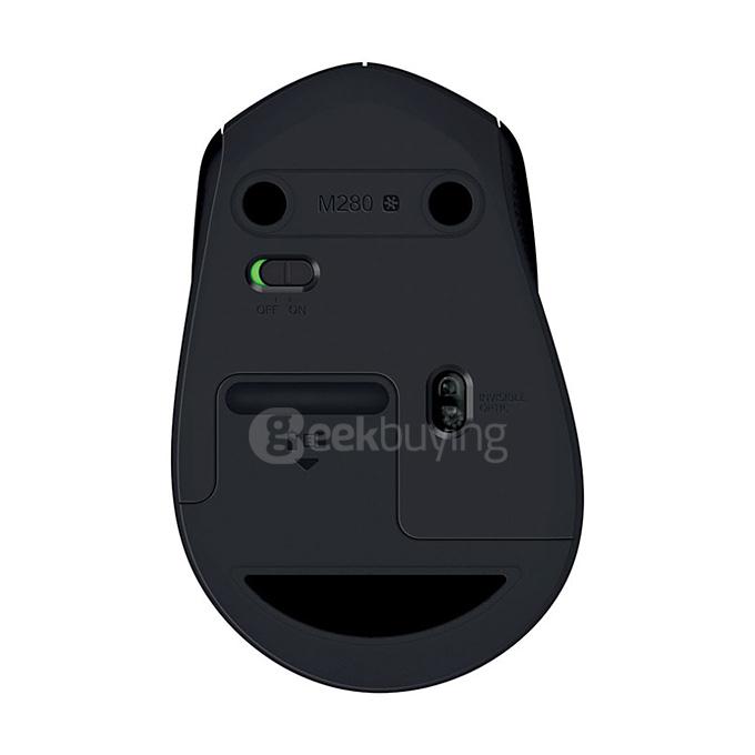 Logitech M280 2.4G Wireless Mouse for Windows Vista Mac OS - Black