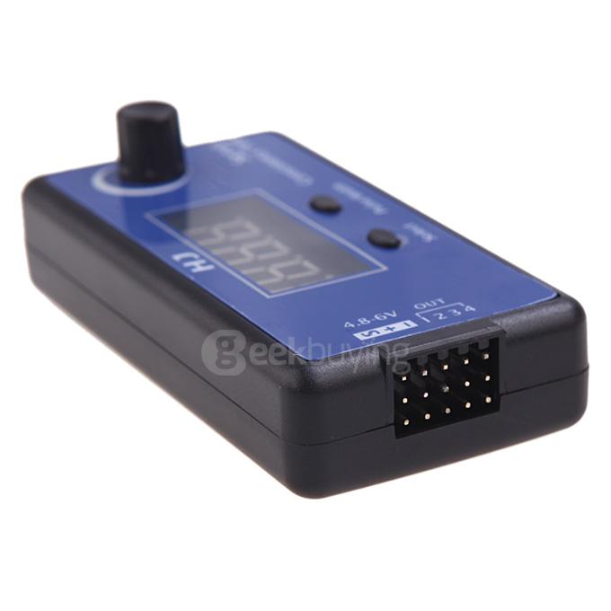 HJ Digital Servo Tester ESC Consistency Tester for RC Helicopter Airplane Car