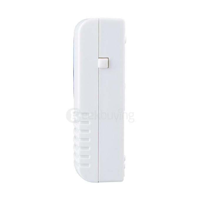 501K3 32-Melody Wireless Remote Control Transmitter + 2 Receivers Doorbell Set - White + Blue