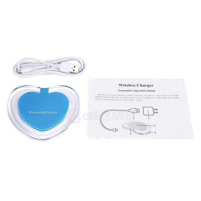 S7 Wireless Charger for Samsung S6/S6 Edge - Blue