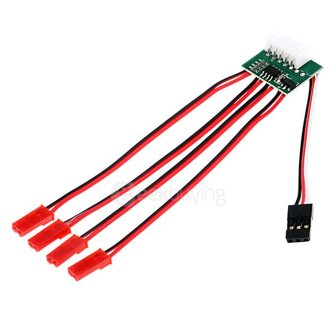 4S LED Light Strip Controller Control for Quadcopter X-copter Hexacopter