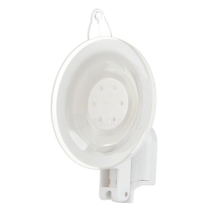 YT-101 360 Degree Rotating Door Stopper Suction Cup Adsorption Type for Home Office - White