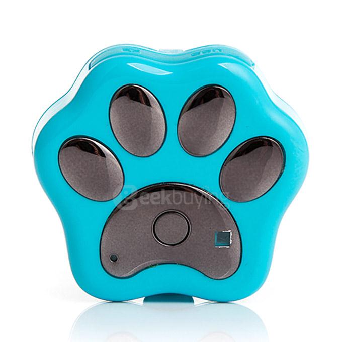 Reachfar RF-V30 IP66 Multifunctional Wi-Fi GPS Tracker Dog Cat Pet Tracker Long Standby Timer Electric Fence - Blue