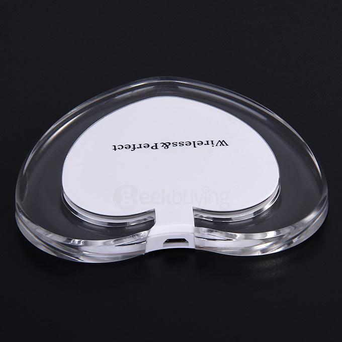 S7 Wireless Charger for Samsung S6/S6 Edge - White