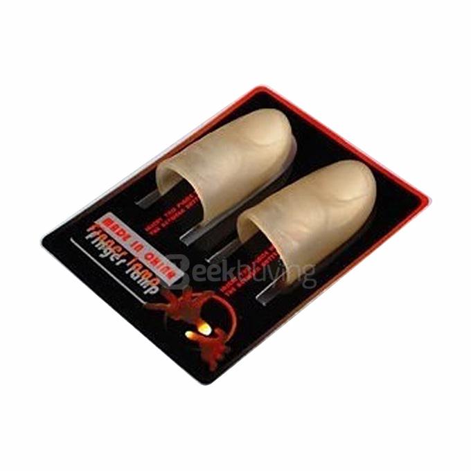 Creative Magic Thumb Tip LED Light - Red Light ( 1 Pair)