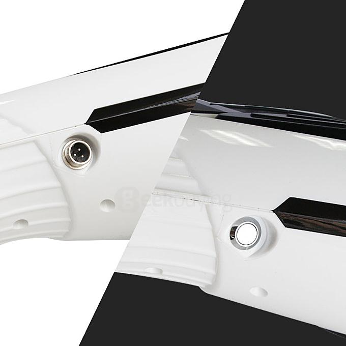 8 Inches 2200mAh Dual Wheel Self Balancing Scooter Electric Urban Shredder Drifting Board with Scroller - White