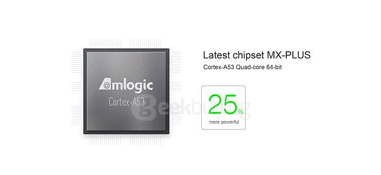 MX PLUS Amlogic S905 4K TV BOX Android 5.1 1G/8G 802.11b/g/n Gigabit LAN XBMC Bluetooth4.0 HDMI2.0 3D Miracast Airplay Dolby DTS