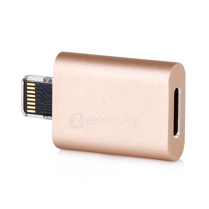 SNAP Adapter Cable Magnetic Adapter USB Charger Charging Cable Adapter For Apple iPhone 5s 6 6s Plus - Gold