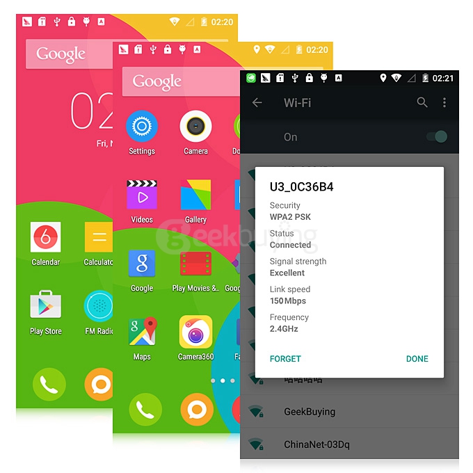 iNew L3 4G LTE 5.0inch Android 5.0 2GB 16GB Smartphone MT6735 Quad Core 13.0MP 1.5A Fast Charge Miracast Hotknot -Black