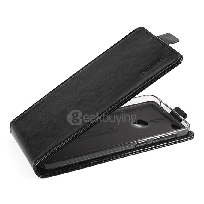 Baiwei Protective Hard Cover Up&Down Flip Stand Leather Case for LeTV 1S/ LeTV One S Smartphone - Black