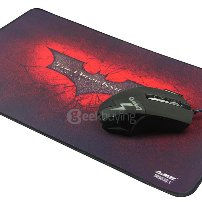Ajazz Dark Knight Mouse Pad Prefessional Gaming Mouse Mat - Black+Red