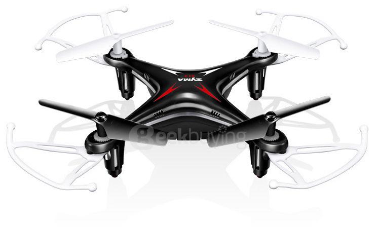 Syma X13 MIRACLE 2.4G 4CH 6-Axis Gyro Headless Mode Mini RC Quadcopter RTF - Black