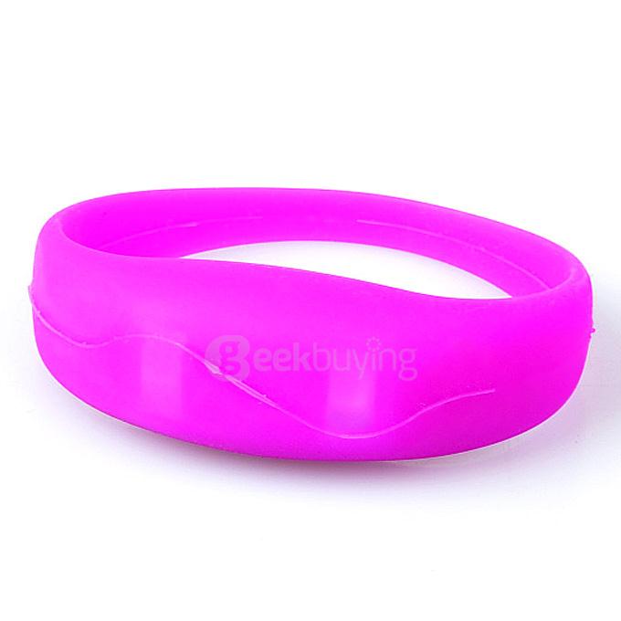 LED Tunnel silicone bracelet vibration sensor concert Evening performances Decorations - Purple