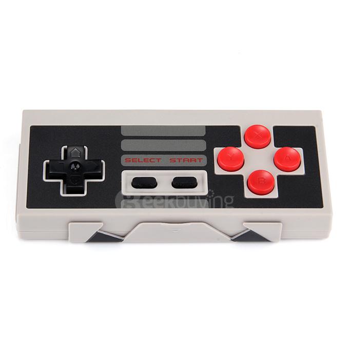 8BITDO NES30 Bluetooth Wireless GamePad Game Controller for iOS Android Windows Mac - Grey + Black + Red