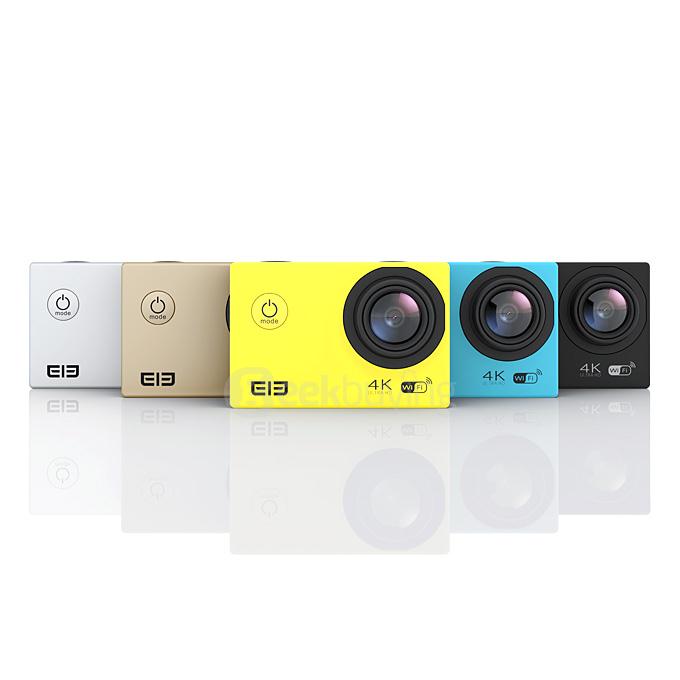 ELEPHONE ELE CAM Explorer 2.0inch TFT 4K WIFI Action Camera Allwinner V3 OV4689 Waterproof APP Control Sport Camera - Blue