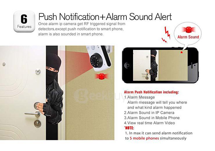 ESCAM QF502 P2P HD Smart Wifi IP Camera with 2.8mm Fixed Lens IR Surveillance Camera with Dual IR-CUT Filter - UK Plug
