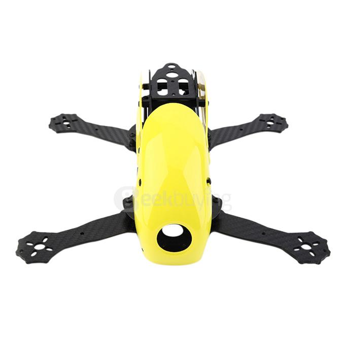 RoboCat 270mm Carbon Fiber Frame Kit for FPV Quadcopters - Yellow