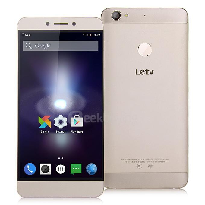 LeTV 1S/ LeTV One S 5.5inch FHD 4G Android 5.1 3GB 16GB Smartphone 64bit Helio X10 Turbo Octa Core Touch ID 13.0MP - Gold