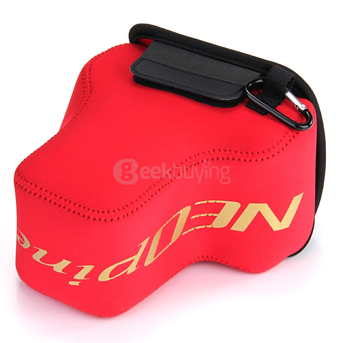 Neopine p900s-1 Camera Bag Case With High Quality Diving Material For Nikon P900s - Red