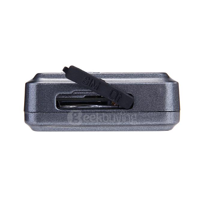 REAGHFAR RF-V8S Mini Real-time GPS GSM GPRS Tracker GPS Locator SOS Communicator - Grey
