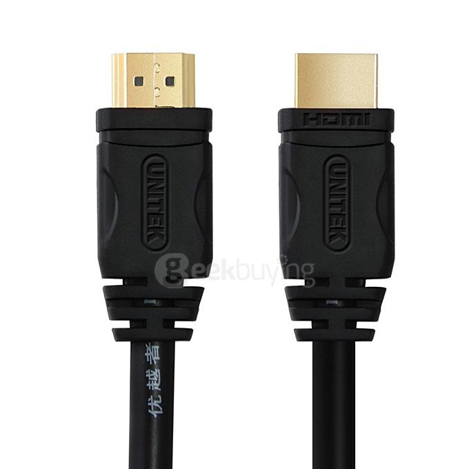 UNITEK Y-C137 HDMI Digital HDMI1.4 UHD 4K Cable Support 3D Gigabit LAN 1.5M - Black