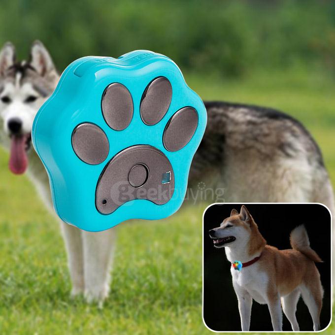 Reachfar RF-V30 IP66 Multifunctional Wi-Fi GPS Tracker Dog Cat Pet Tracker Long Standby Timer Electric Fence - Blue