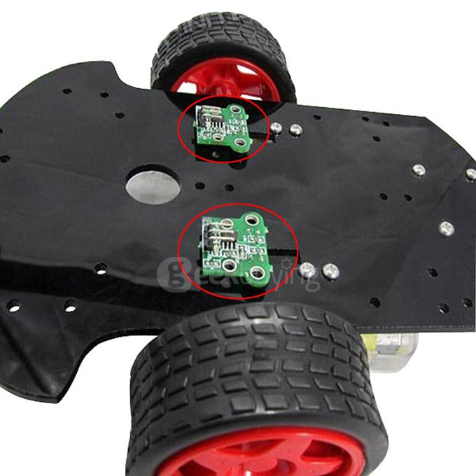 Speed Measuring Module Encoding Disk Set for Smart Car Chassis