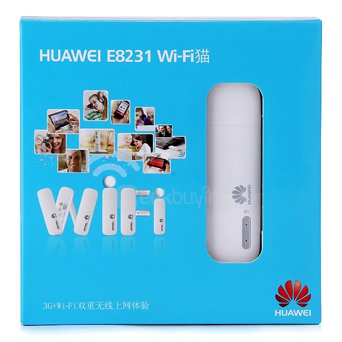 Huawei E8231 Unlocked Mobile WiFi HSPA 21Mbps 3G WiFi Modem Router
