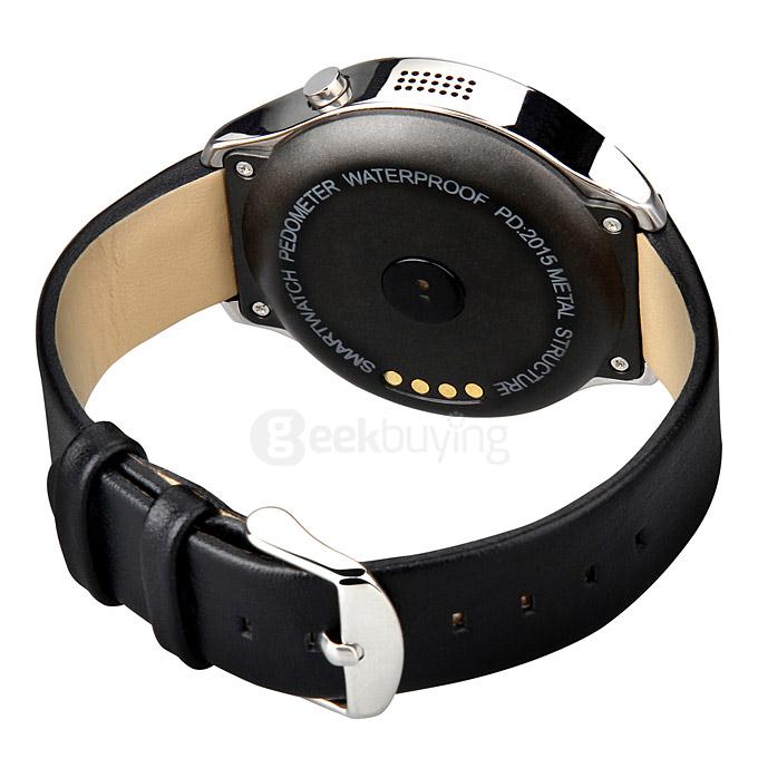 Oukitel A29 MT2502C Smart Watch Phone 1.22inch Sapphire Screen Capacitive Touch SIM Bluetooth 4.0 IP53 Waterproof - Silver