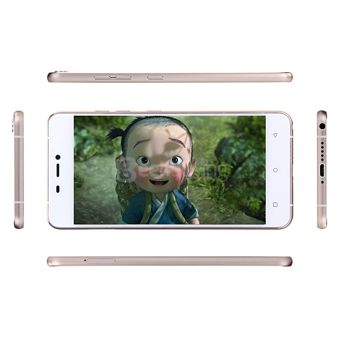 GIONEE S5.1 PRO 5.0inch 4G Android 5.1 2GB 16GB Smartphone MTK6753 64bit Octa Core 1.3GHz 13MP+8MP Fast Charge - White