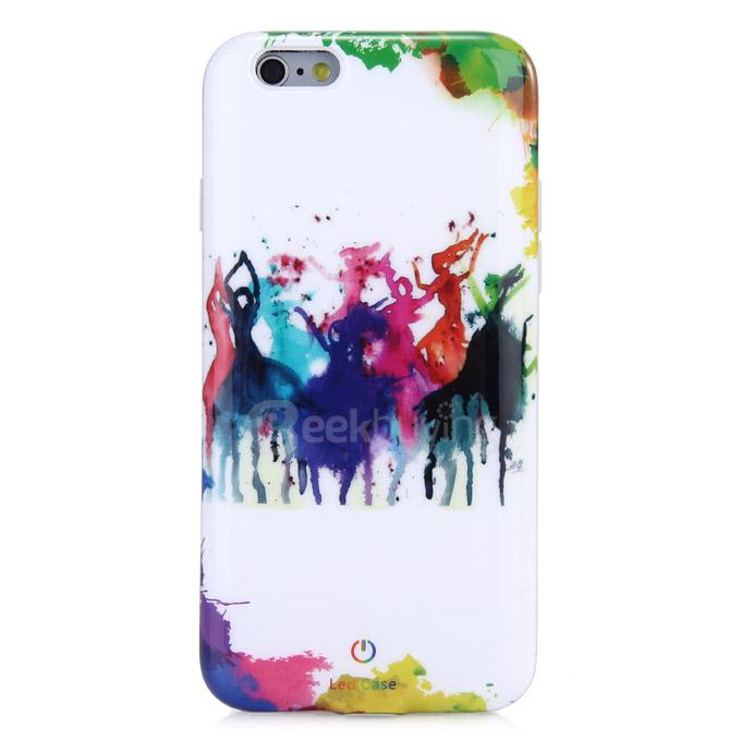 Show Love H3003 Flicker Phone Case Protective Silicon Case Cover for Apple iPhone 6 iPhone 6S - Dancer