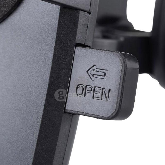 Universal Windshield Dashboard Car Mount Holder for IPHONE 6 / SAMSUNG S6 + More - Black