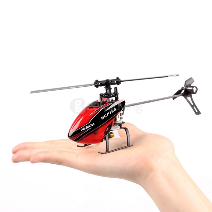 Hisky HCP60 6CH Mini RC Helicopter Flybarless 2.4G 6 Axis Gyro