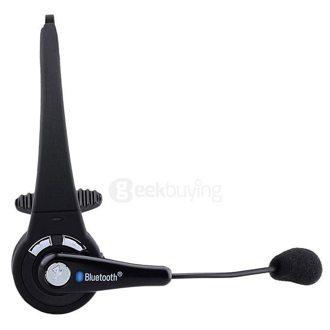 BTH-068 US Plug USB Bluetooth Headphones Handsfree Music Gaming Headset for PS3 - Black