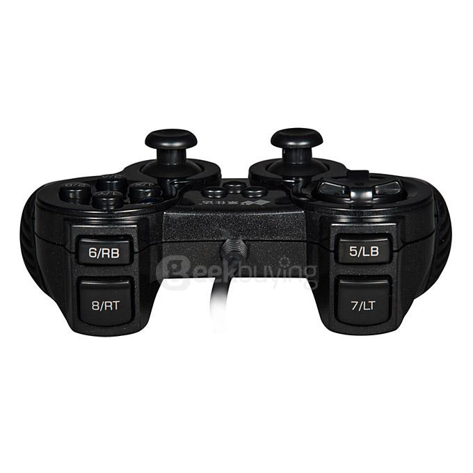 PXN 2901 The Sword of God XBOX 360 Wired Vibration Gamepad Dual Mode Switch Game Controller Handle - Black