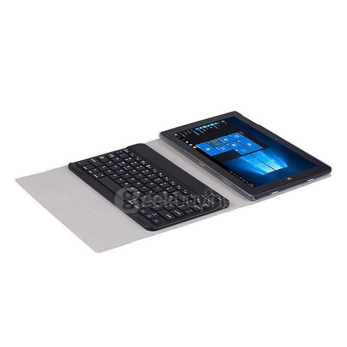 Removable Bluetooth Keyboard Cover Case with Folding Stand Function for 10