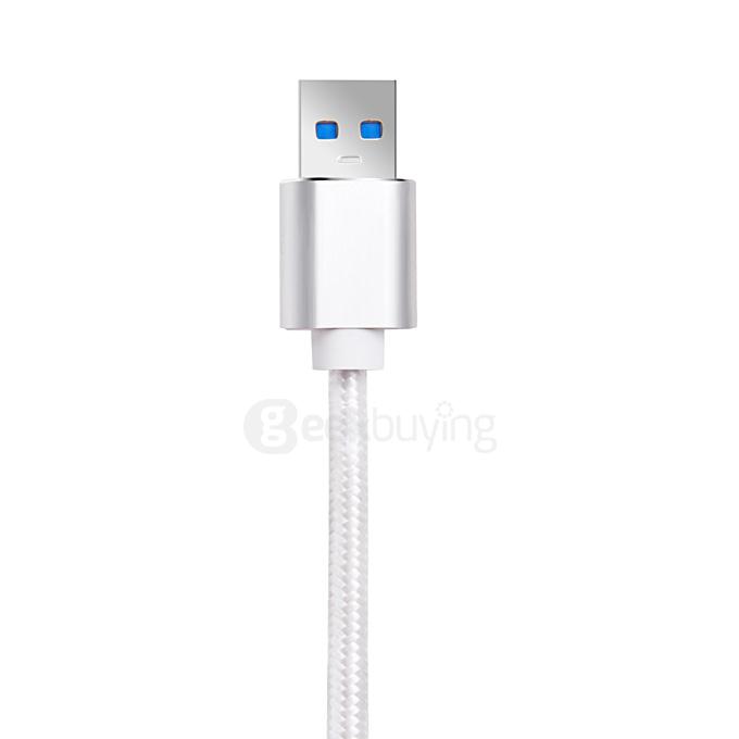 SEENDA IPS-11A USB-C USB Type-C 3.1 to USB A 3.0 Male to Male Converter Adapter Data Sync Charging Cable 1M - White